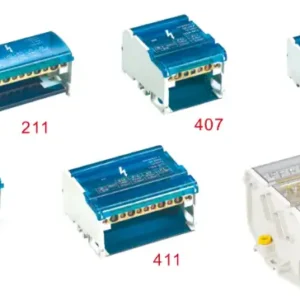 Bornera repartidora Riel Din 125A 2×7