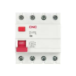 Diferencial 4x80A 300Ma 10kA 230/400V 50Hz Tipo AC Curva=C