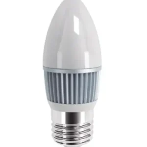 Lámpara LED Vela – 4,5W Cuerpo Cromado