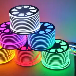 Rollo Tira Neon LED – Rojo – 50M – 220V