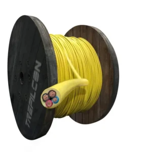 Cable Lsoh Subterráneo 5X16,00 MM Amarillo p/metro