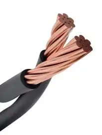 Cable XLPE Preensamblado Subterráneo 2X4,00 MM Negro p/metro