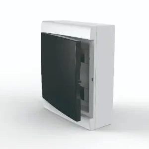 Caja Q Energy sobreponer 24 polos marco Gris y pta fume