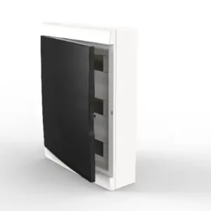 Caja Q Energy sobreponer 48 polos marco Gris y pta fume