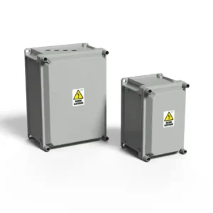 Caja IP 65 190x285x185 p/10 Bocas Puerta Opaca