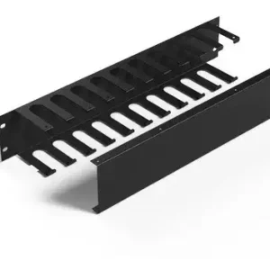 Organizador de cables 19″ x 1 U ciego